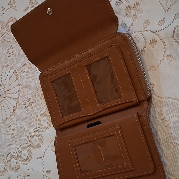 Coach Striped Canvas Tote and Unbranded Long Wallet - Picture 15 of 16